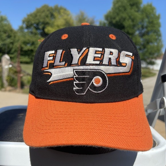 Logo Athletic Other - Vintage Logo Athletic Philadelphis Flyers Tail Sweep Snapback Hat Wool Blend 90s
